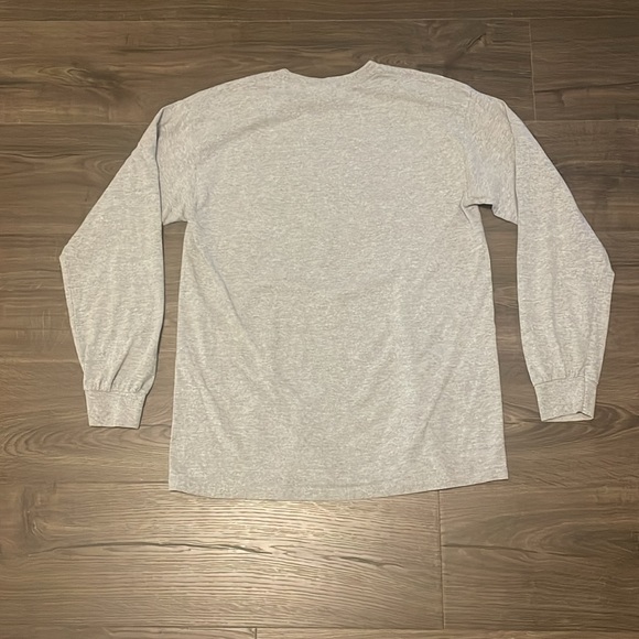 Men’s ‘Mountain Dude’ Breckenridge Colorado Gray Long Sleeve, Size Medium - Picture 6 of 6